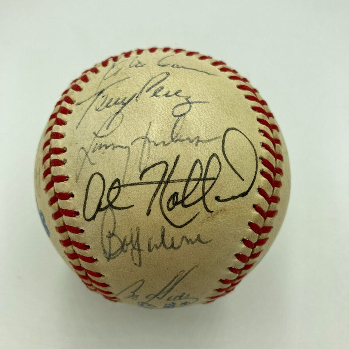 1983 Philadelphia Phillies NL Champs Team Signed World Series Baseball JSA COA