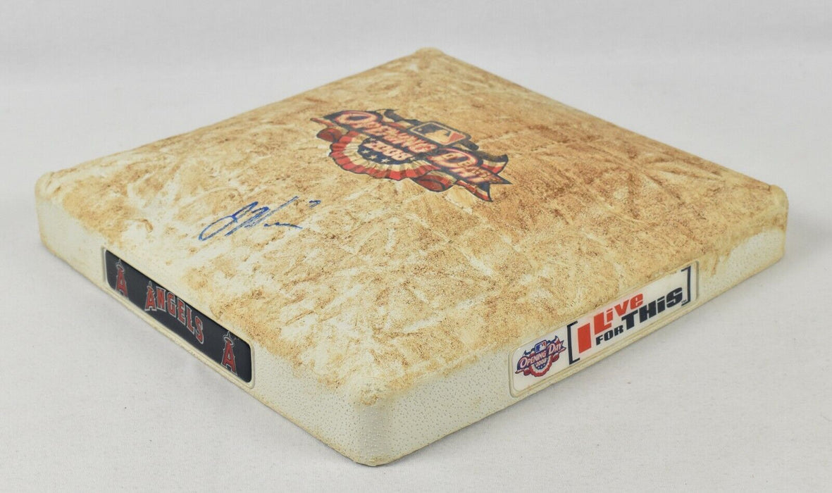 Joe Mauer Signed Game Used 2008 Opening Day Base MLB Authentic