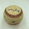 Mickey Lolich Signed Career Win No. 126 Final Out Game Used Baseball Beckett COA