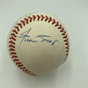 Willie Mays Barry Bonds & Bobby Bonds Signed National League Baseball JSA COA