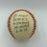 Rare Tom Seaver Signed Heavily Inscribed Career STAT Baseball With RJ COA