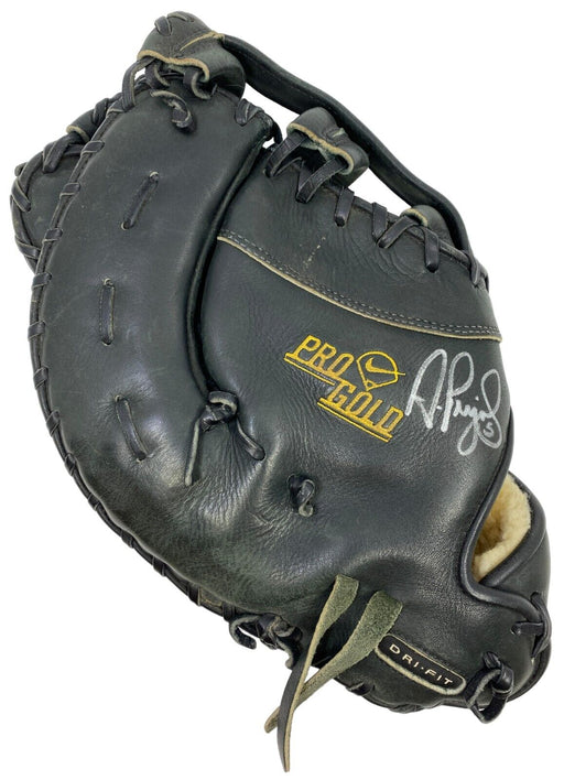 The Finest Albert Pujols 2001 Rookie Game Used Signed Baseball Glove PSA DNA