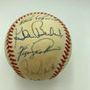 1969 Chicago Cubs Team Signed Baseball Ernie Banks Billy Williams Santo JSA COA