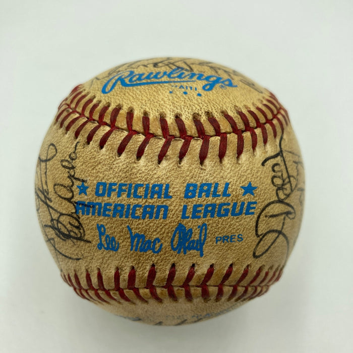 1983-84 Baltimore Orioles World Series Champs Team Signed Baseball JSA COA