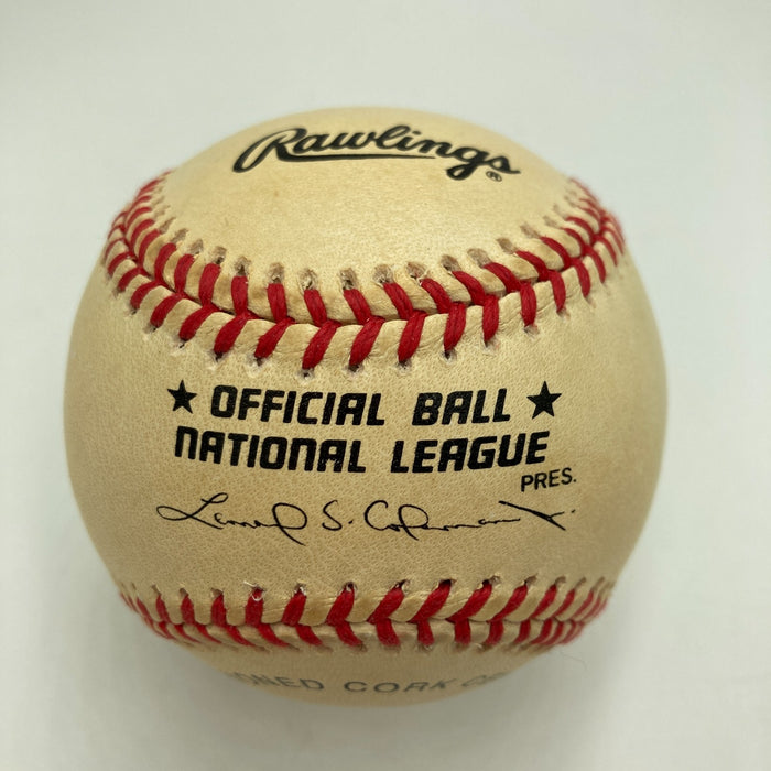 Orlando Cepeda ROY 1958 Signed Official National League Baseball PSA DNA