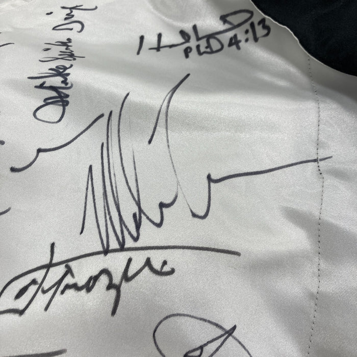 Boxing Hall Of Fame Legends Signed Everlast Robe 60+ Sigs Sylvester Stallone JSA