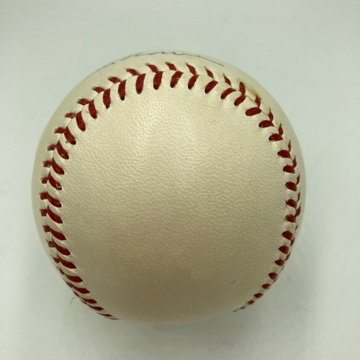 President Dwight D. Eisenhower Single Signed American League Baseball JSA COA