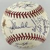 2008 Tampa Bay Rays AL Champs Team Signed World Series Baseball Beckett COA