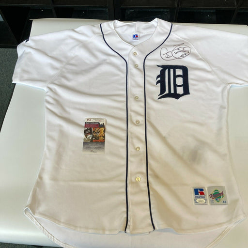 Cecil Fielder Signed Authentic 1990's Detroit Tigers Game Model Jersey JSA COA