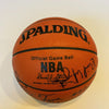 1992-93 Charlotte Hornets Team Signed Spalding Official NBA Game Basketball