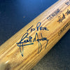Rick Monday Signed 1970's Louisville Slugger Game Used Baseball Bat JSA COA