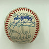 Beautiful 1996 Yankees W.S. Champs Team Signed ALCS Baseball Derek Jeter PSA DNA