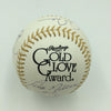 Gold Glove Winners Signed Official Gold Baseball With 11 Signatures JSA COA