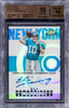 2004 Topps Finest Refractor #110 Eli Manning Auto RC BGS 10 PRISTINE Pop 4
