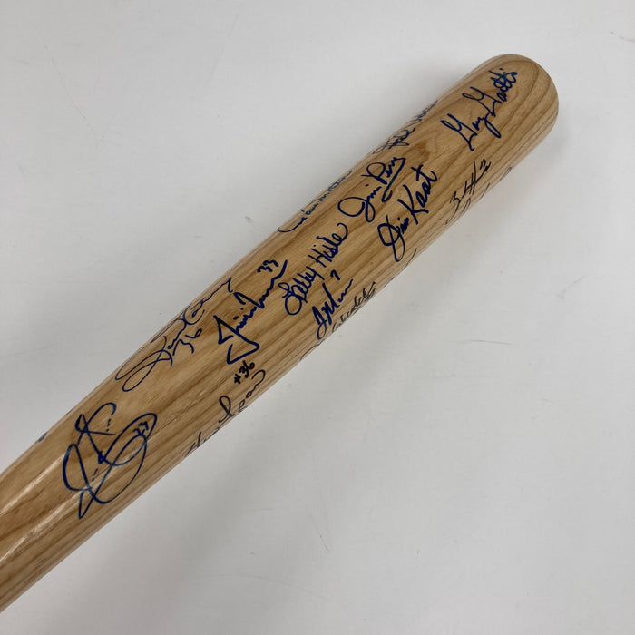 Minnesota Twins Legends Signed Bat 23 Sigs Paul Molitor Joe Mauer  Rod Carew JSA
