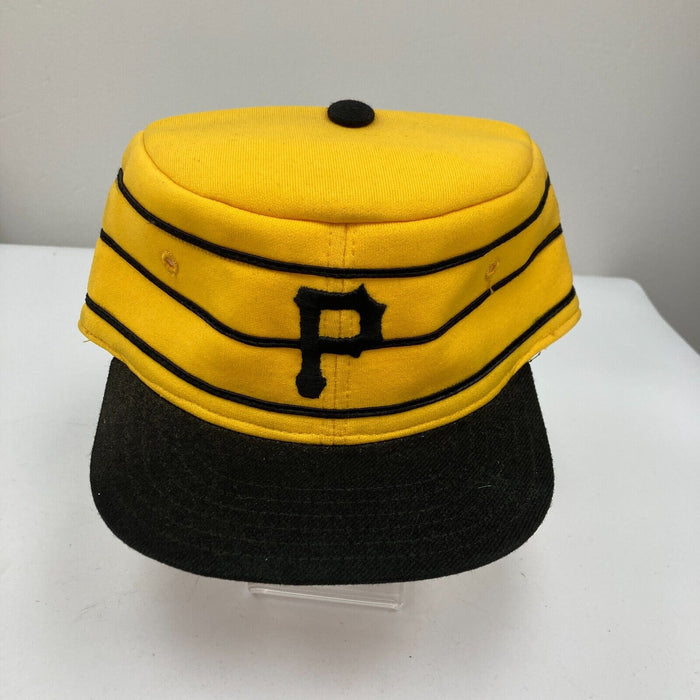 Vintage 1970's Pittsburgh Pirates Game Issued Baseball Cap Hat