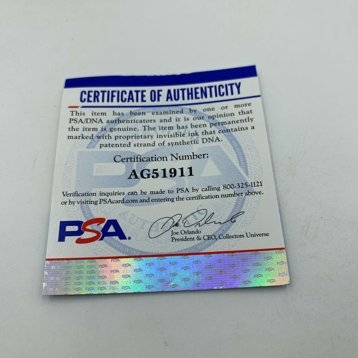 Beautiful Charlton Heston Signed American League Baseball With PSA DNA COA