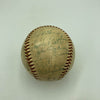 Cy Young Ed Walsh Lefty Grove Mickey Cochrane HOF Multi Signed Baseball JSA COA