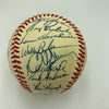 1986 New York Mets World Series Champs Team Signed Vintage NL Baseball JSA COA