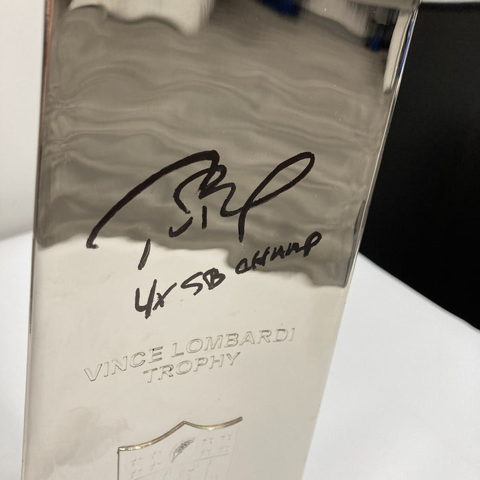 Tom Brady Signed Full Size Super Bowl LI Vince Lombardi Trophy Beckett COA #5/12