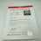 Honus Wagner Single Signed 1936 Mini Baseball PSA DNA COA