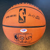 Extraordinary Bill Russell Signed Heavily Inscribed STAT Basketball #5/6 PSA DNA