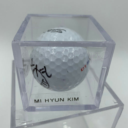 Mi-Hyun Kim Signed Autographed Golf Ball PGA With JSA COA