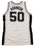 1991-92 David Robinson Game Used San Antonio Spurs Home Jersey MEARS A10