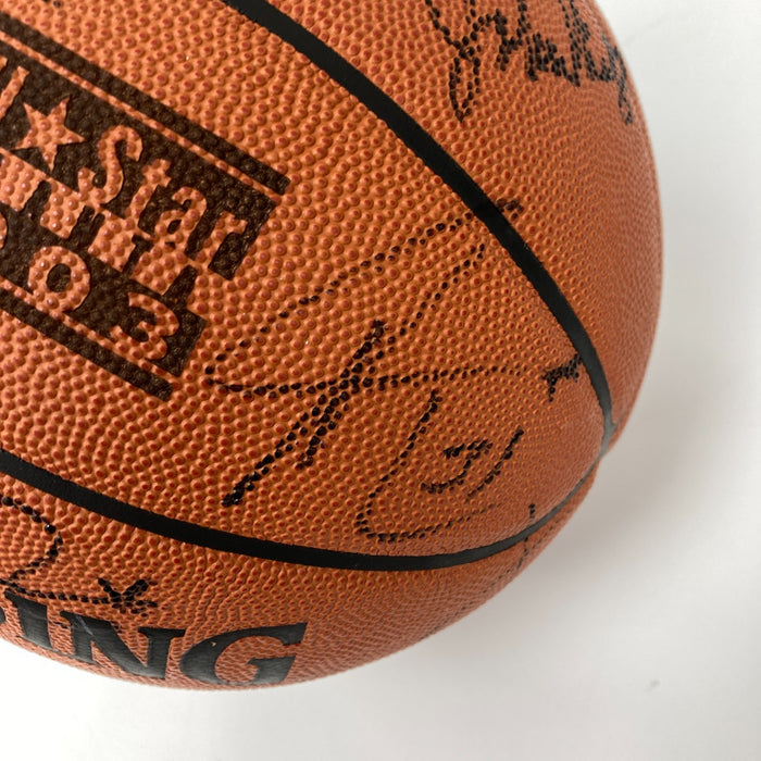 Michael Jordan Kobe Bryant 2003 All Star Game Signed Basketball PSA & Beckett