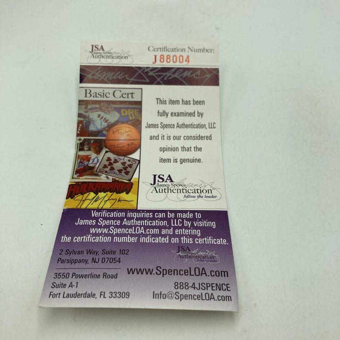 Nolan Ryan Signed Official American League Baseball JSA COA