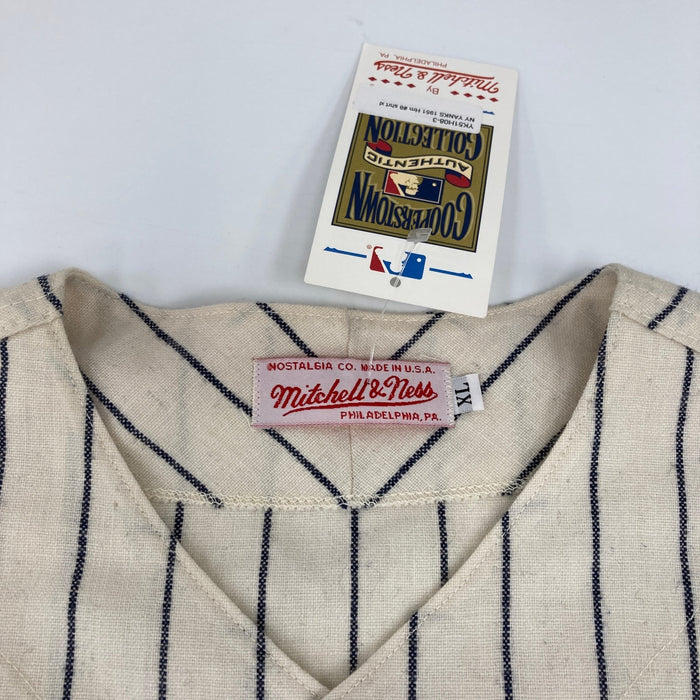 New York Yankees Perfect Game Signed Jersey Larsen Wells Cone Yogi Berra Beckett