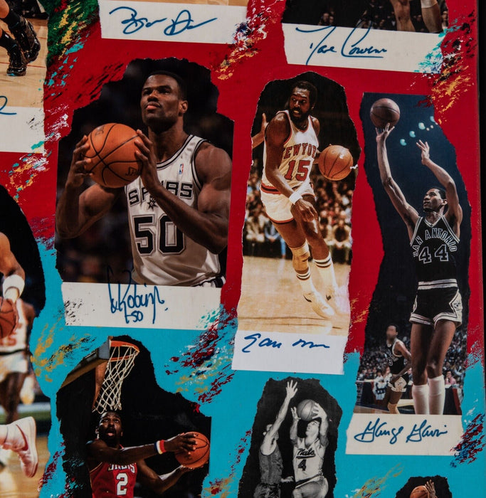 Michael Jordan Kobe Bryant LeBron James Signed Legends Of The Game Art