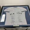 1996, 1998 & 1998 New York Yankees World Series Champs Team Signed Jersey JSA