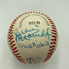Sandy Koufax No Hitter Pitchers Multi Signed Baseball 10 Signatures JSA COA