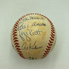 Willie Mays Hank Aaron Stan Musial 3,000 Hit Club Signed Baseball 11 Sigs BAS