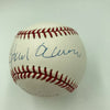 Hank Aaron & Al Downing Signed Major League Baseball JSA COA