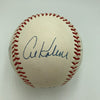Willie Mays Hank Aaron Stan Musial 3,000 Hit Club Signed Baseball PSA DNA