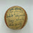 1950 Chicago White Sox Team Signed American League Baseball With Nellie Fox