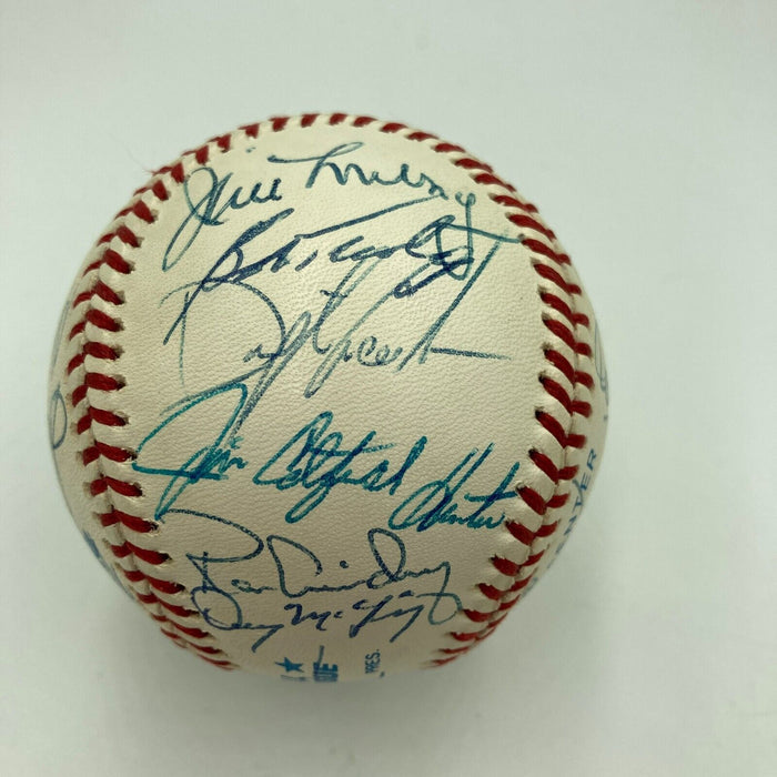 Cy Young Award Winners Signed Baseball Sandy Koufax Tom Seaver 25 Sigs JSA COA