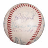 Tris Speaker & Ted Williams 1946 Boston Red Sox Team Signed Baseball Beckett COA