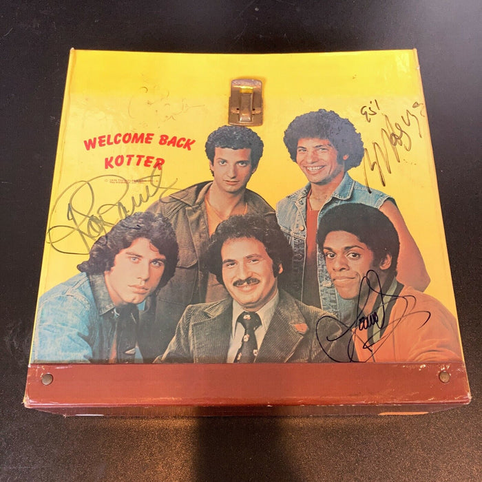 Welcome Back Kotter Cast Signed 1976 Case Palillo Hegyes Jacobs Kaplan JSA COA