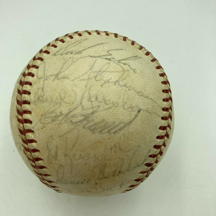 1966 New York Mets Team Signed National League Baseball