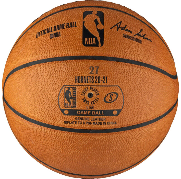 Michael Jordan Signed Official NBA Game Used Basketball PSA DNA & Beckett COA