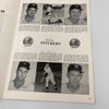 The Finest 1956 World Series Yankees Dodgers Signed Program Mantle Koufax JSA
