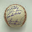 Gil Hodges Sweet Spot 1965 Washington Senators Team Signed Baseball JSA COA