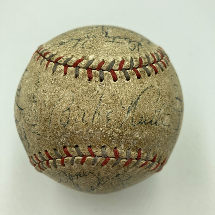 Babe Ruth & Lou Gehrig 1931 New York Yankees Team Signed Baseball JSA COA