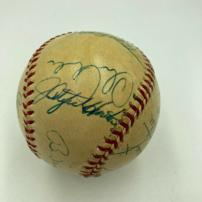1979 New York Yankees Team Signed AL Baseball Billy Martin Yogi Berra