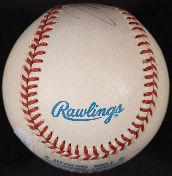 Michael Jordan Single Signed American League Baseball JSA COA