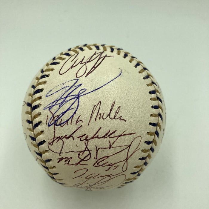 2002 All Star Game Team Signed Baseball With MLB Authentic Hologram