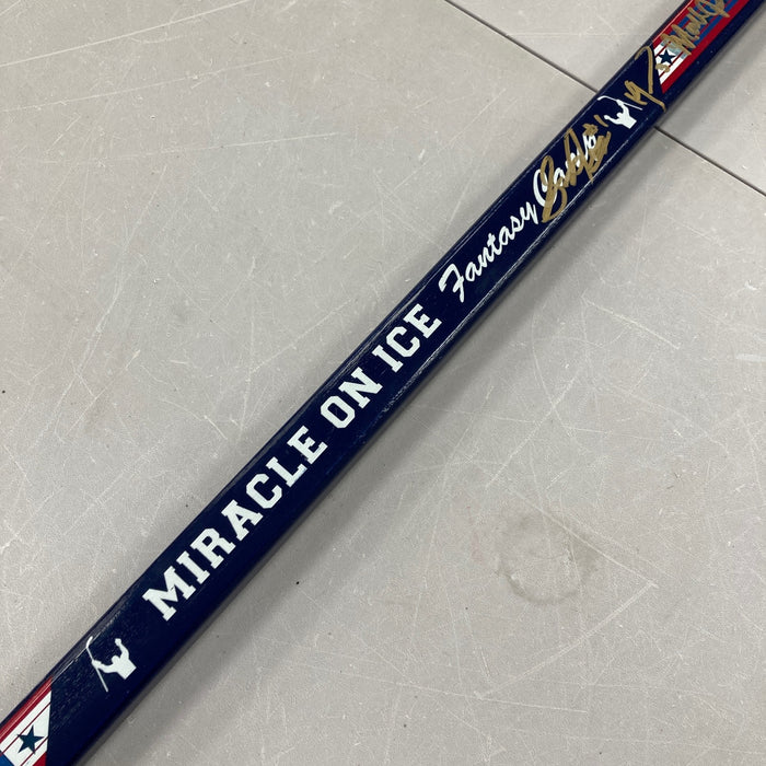 1980 Team USA “Miracle on Ice” Team Signed Hockey Stick JSA COA